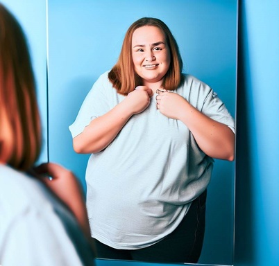 iMAGEM DE JOVEM ACIMA DO PESO FELIZ, Obesidade na Adolescência: Como Encarar